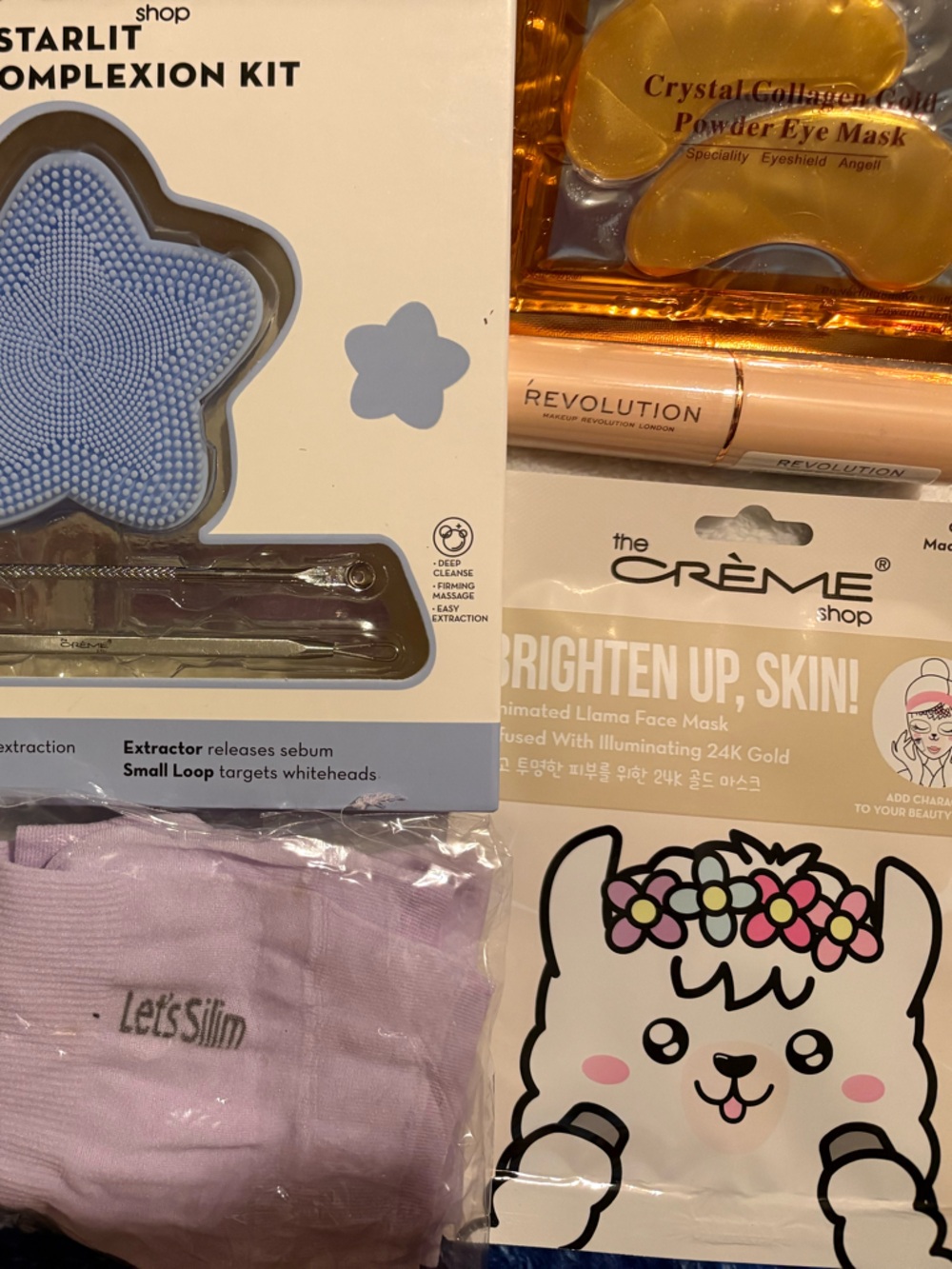 Revolution Makeup Stick with Gold Eye Gel Patches